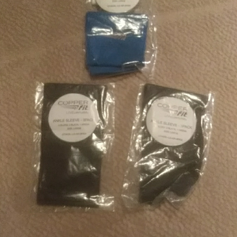 Copper fit ankle sleeve 3 pack